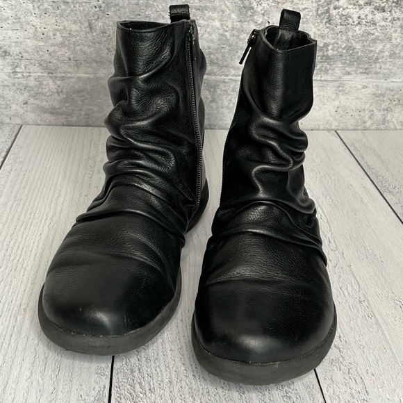 Abeo Pro Exeter Black Leather Ankle Boot, 9, Inner Side Zip, Rubber Sole - Picture 4 of 16